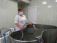 Подводный душ-массаж в Лечебно-оздоровительном комплексе НОУ "Учебный центр "Энергетик"
