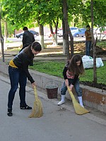 Субботник "Зеленая весна" в Учебном центре "Энергетик"